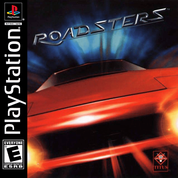 Roadsters box art for Playstation